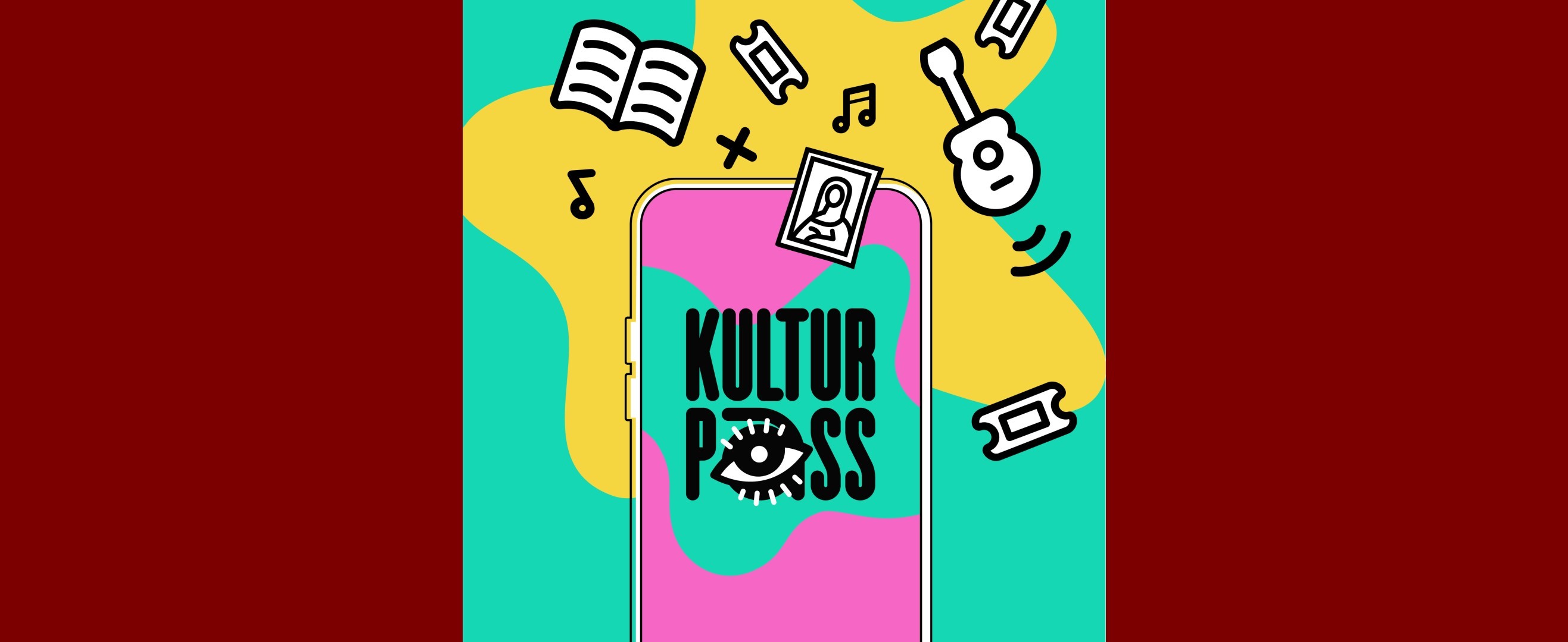 Plakat mit Informationen zum KulturPass