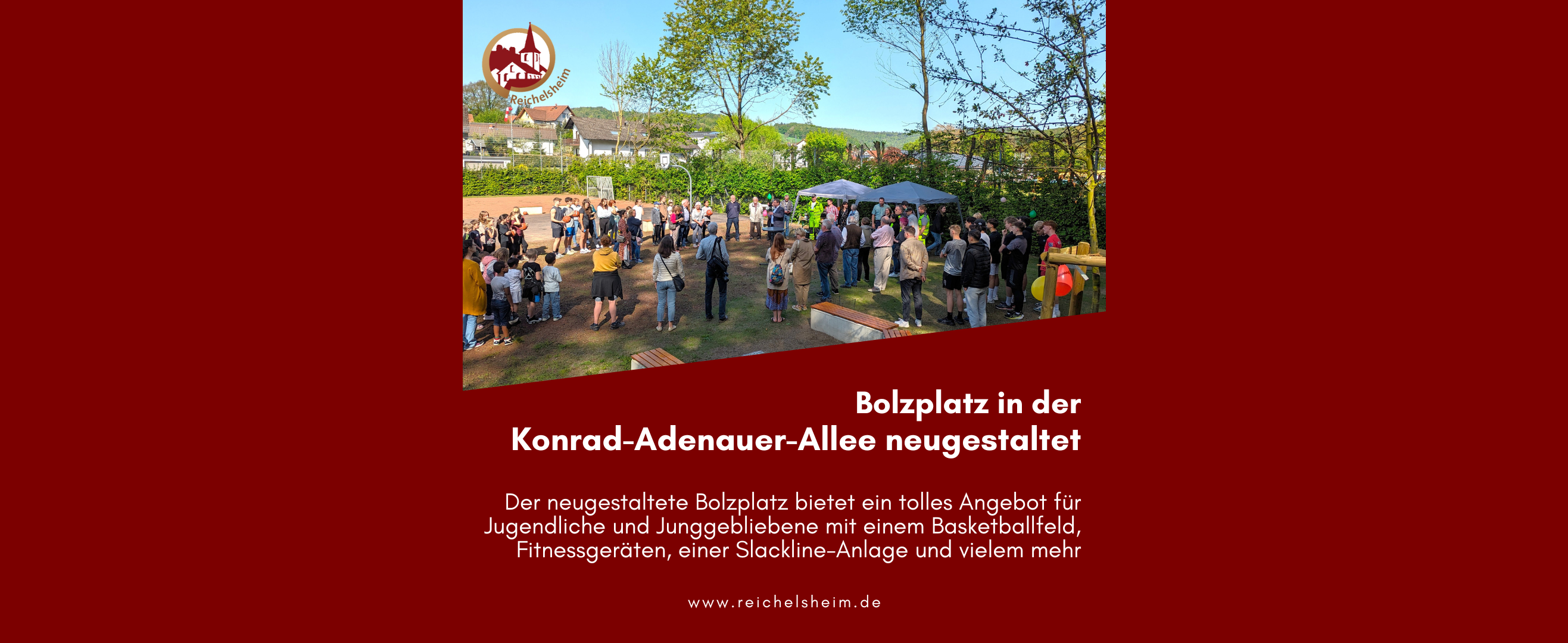 Zweigeteilte Übersicht. Auf der unteren Hälfte ist der Titel des Artikels zu lesen. Auf der oberen Hälfte ist ein zum Artikel passendes Bild platziert.