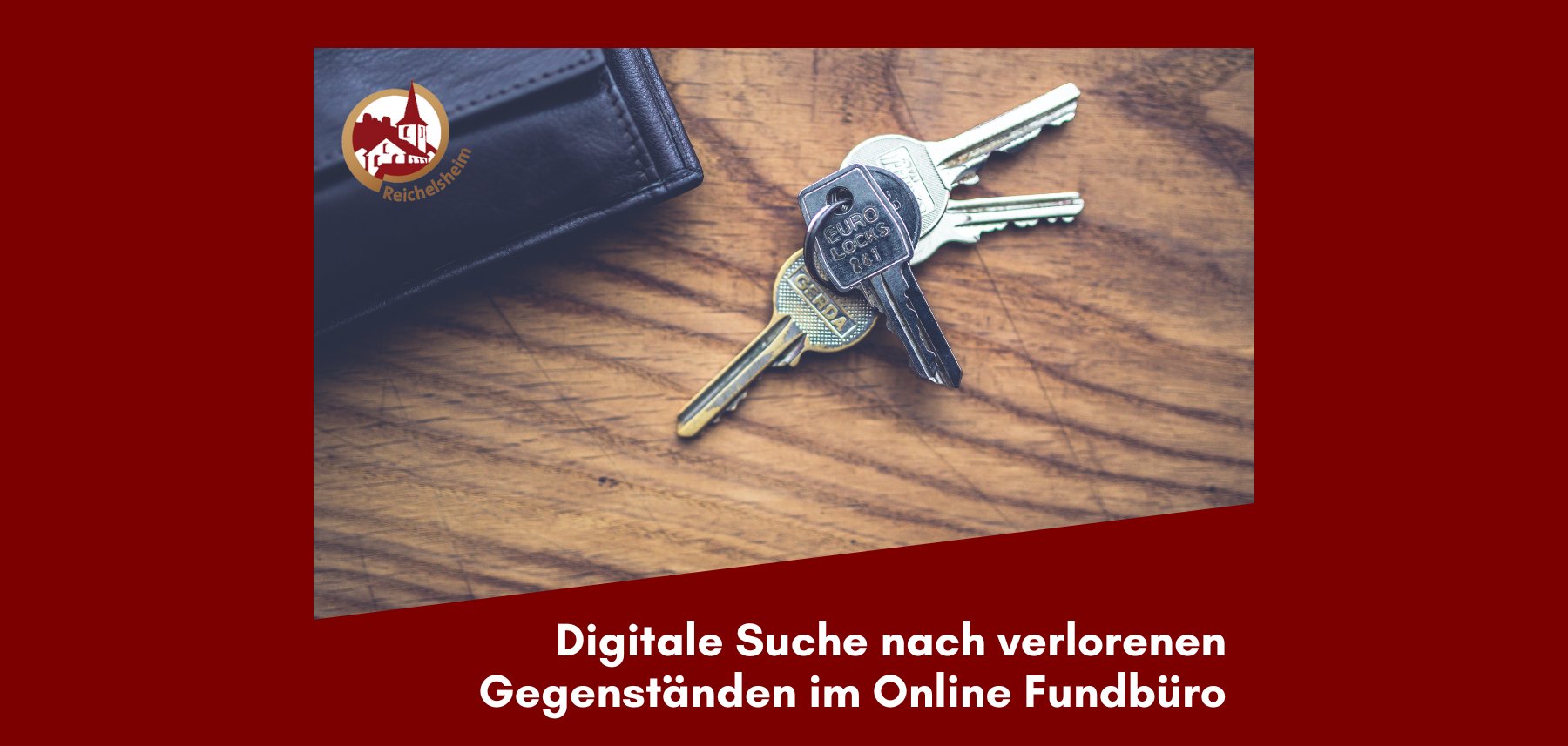 Zweigeteilte Übersicht. Auf der unteren Hälfte ist der Titel des Artikels zu lesen. Auf der oberen Hälfte ist ein zum Artikel passendes Bild platziert.